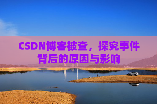 CSDN博客被查，探究事件背后的原因与影响